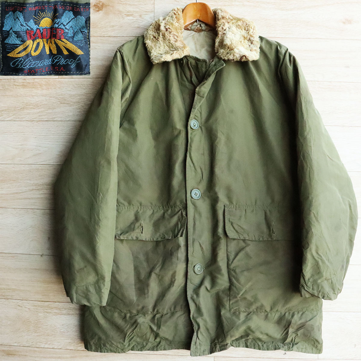 4/T2.7 ☆50s~60s ビンテージ Eddie Bauer エディバウアー ダウン