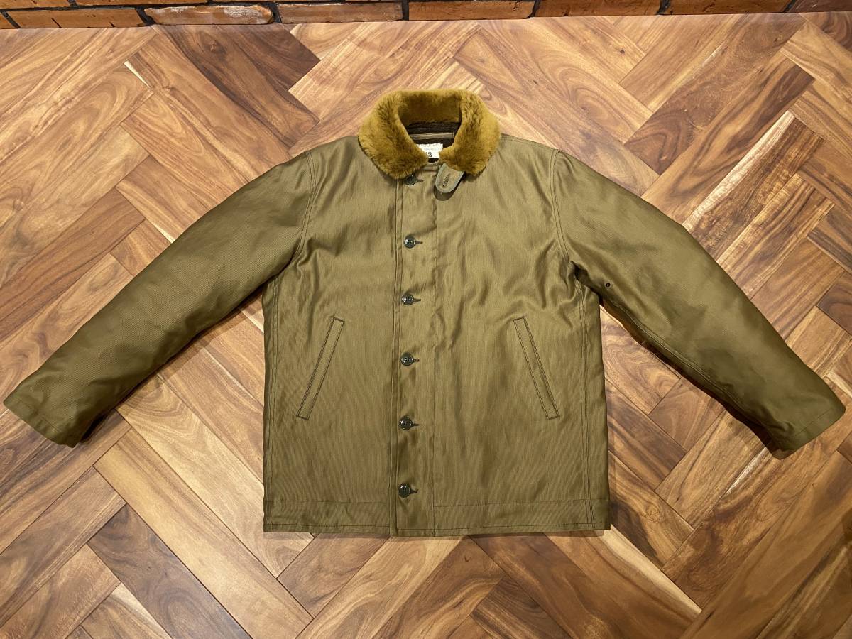 Yahoo!オークション - The REAL McCOY'S N-1 DECK JACKET KHAKI Yahoo!オークション - The REAL McCOY'S N-1 DECK JACKET KHAKI