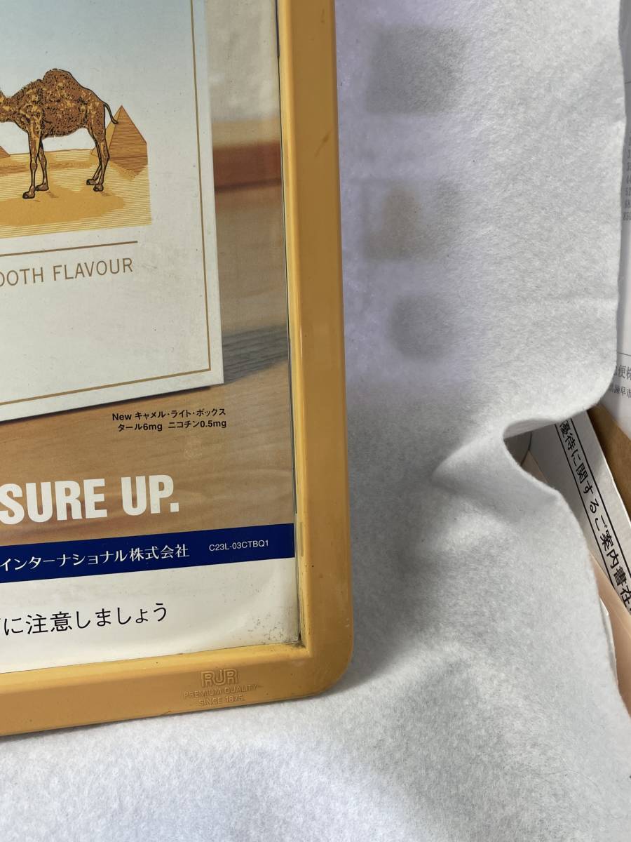 希少品 CAMEL キャメル 非売品 店頭用 看板 SLOW DOWN.PLEASURE UP. インテリア等にいかがでしょうか_画像3