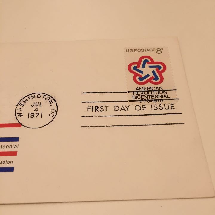 【送料無料】1971年 アメリカ建国200年 バイセンテニアル 手紙 ハガキ 封筒 切手 ヴィンテージ レトロ USA イーグル eagle ポスト