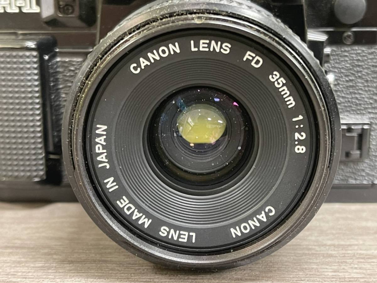 ST-6149☆【Canon】キャノン A-1 35mm 1：2.8 カメラ フィルムカメラ 動作未確認 ジャンク品 部品取り_画像8