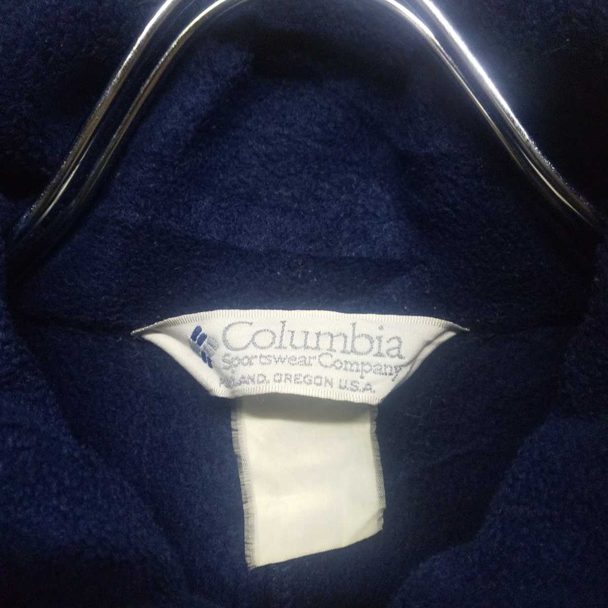 90s Columbia / コロンビア フリース ジャケット フルジップ アウトドア キャンプ vintage ヴィンテージ ビンテージ 古着 used