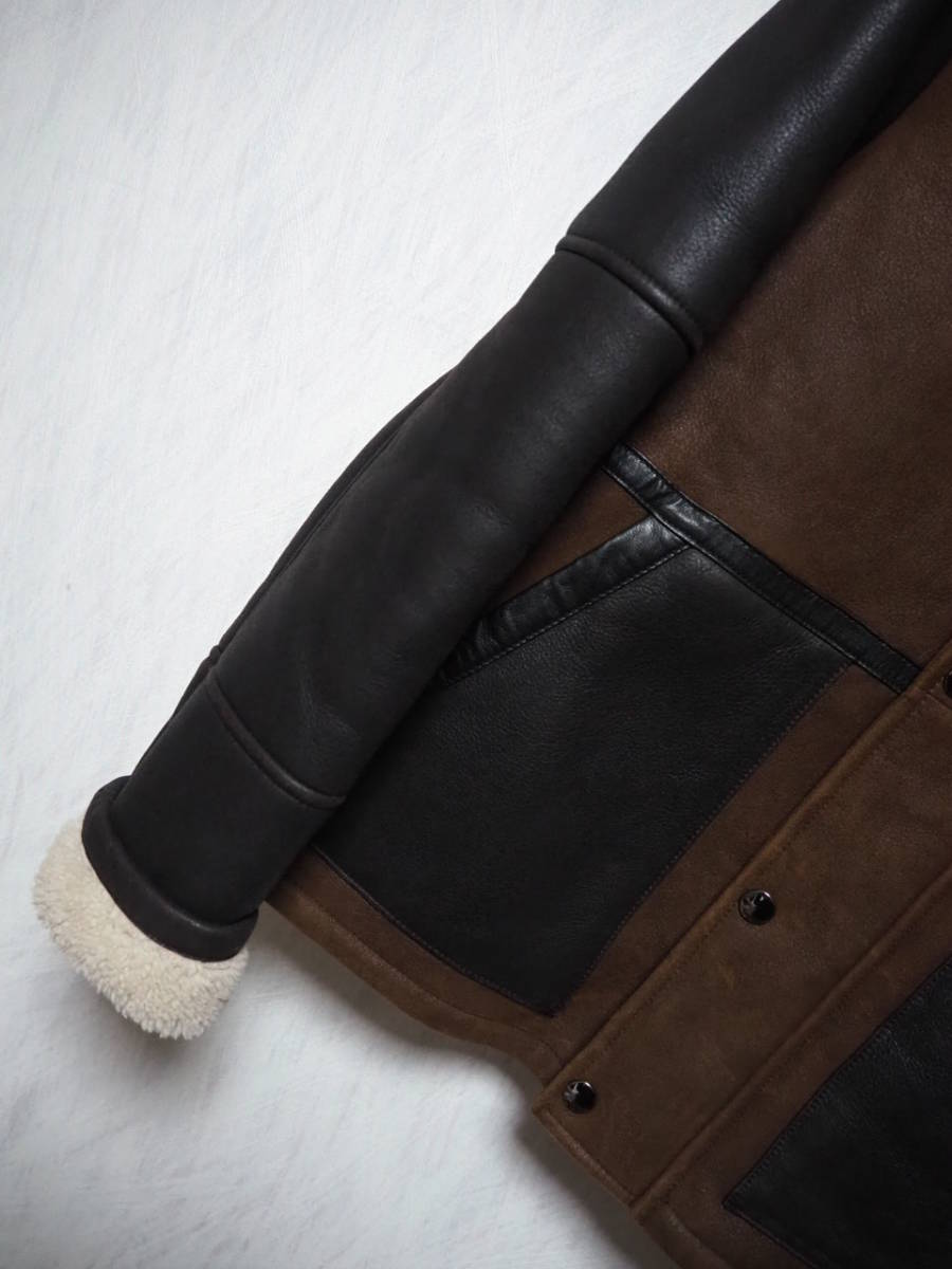 定価30万 セオリー メンズ ムートン ジャケット サイズS 羊革