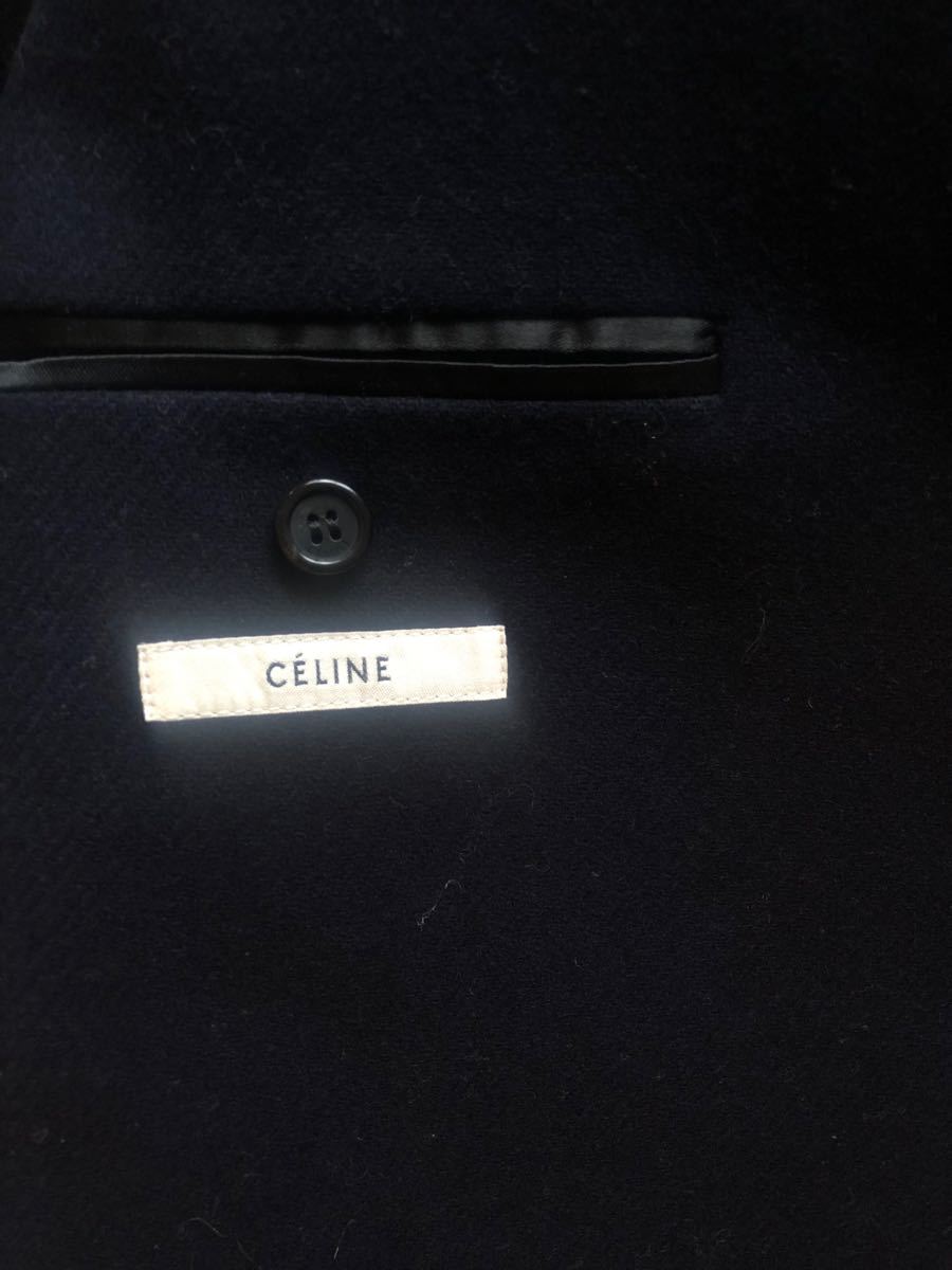 Celine セリーヌ コート サイズ34/7号 ネイビー cnema.fr