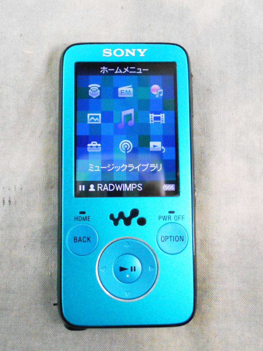 SOキ2-95 中古品 SONY WALKMAN ウォークマン ※本体のみ NW-S636F 最大93%OFFクーポン 4GB ファッション Sシリーズ