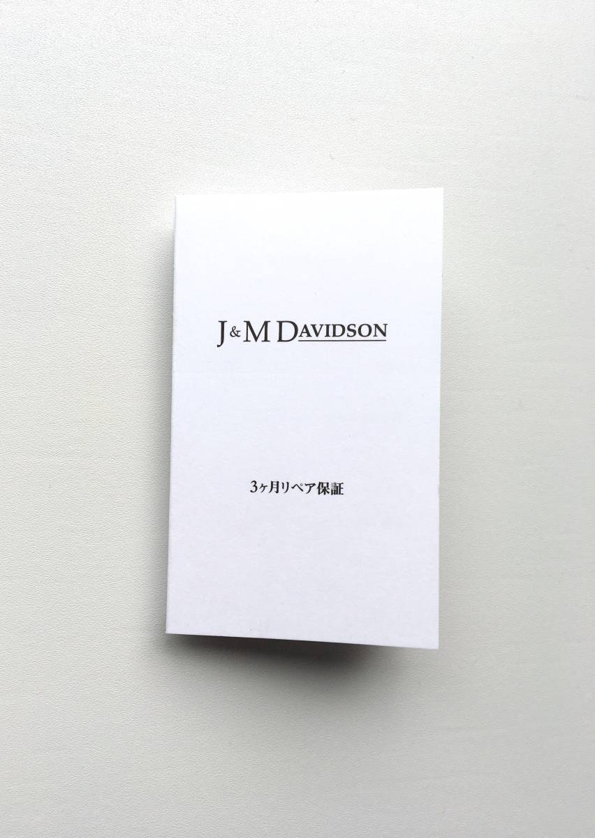 新品 J&M DAVIDSON ポーチ レザー TAN ブラウン 茶 J&Mデヴィッドソン JMデヴィッドソン JMデビッドソン 国内正規品_画像9