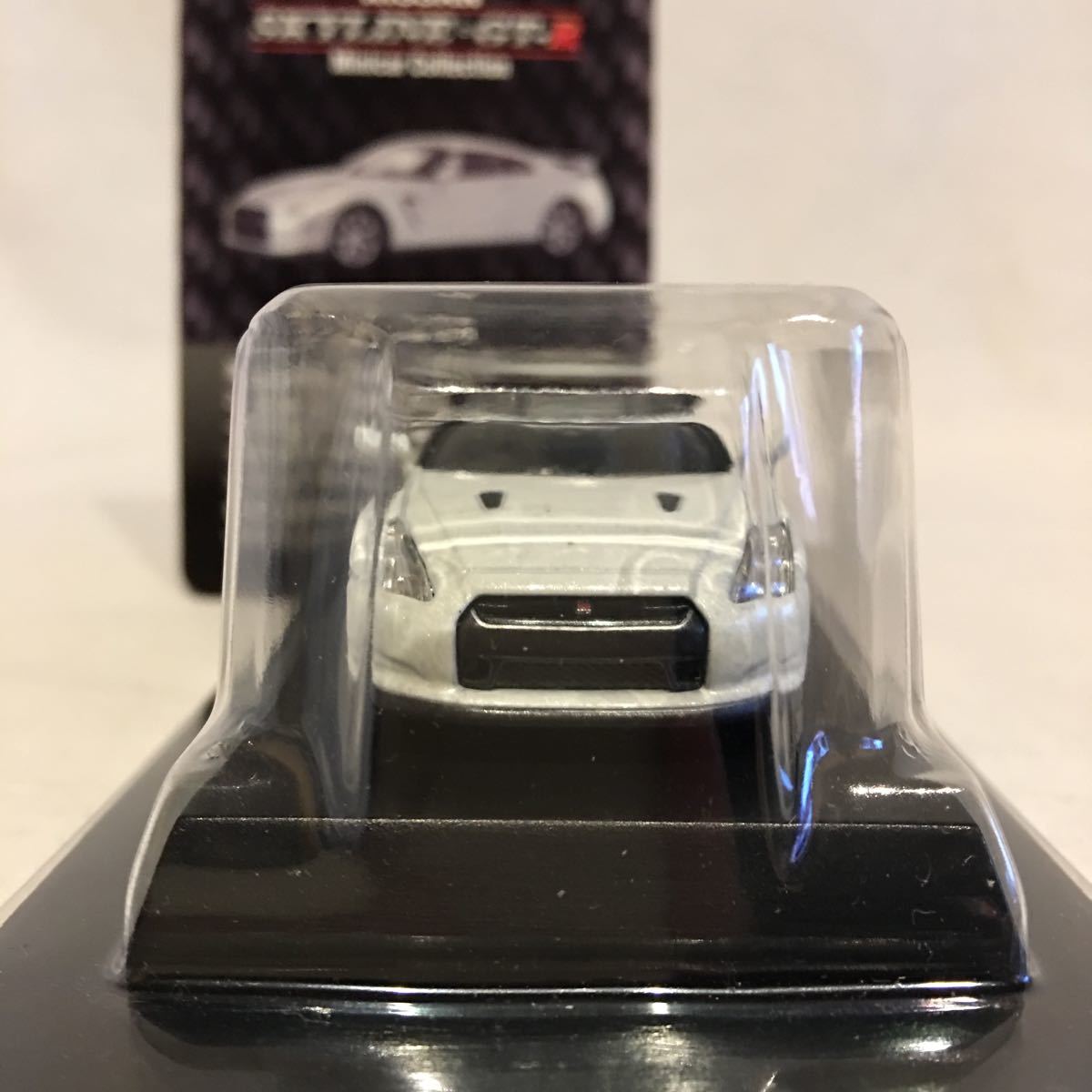 京商 1/64 日産 GT-R パール・ホワイト R35 ミニカー モデルカー スカイライン コレクション_画像2