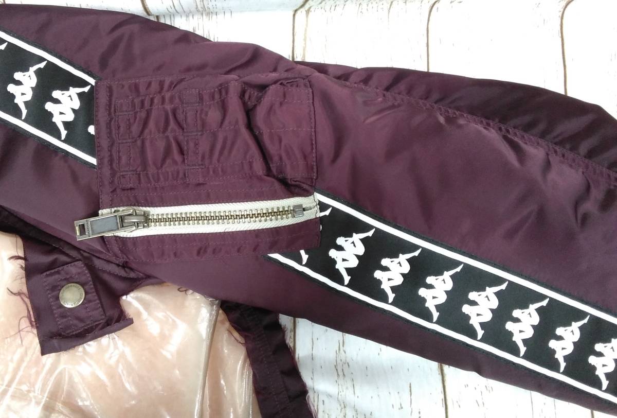 CHRISTIAN DADA × Kappa MA-1 18AW SKELTON BOMBER JACKET