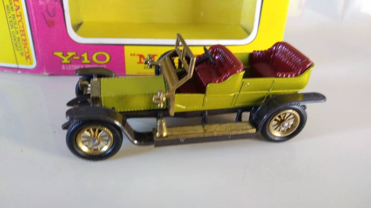 【美品】MATCHBOX SERIES Y-10 1906 ROLLS ROYCE SILVER GHOST ミニカー_画像2