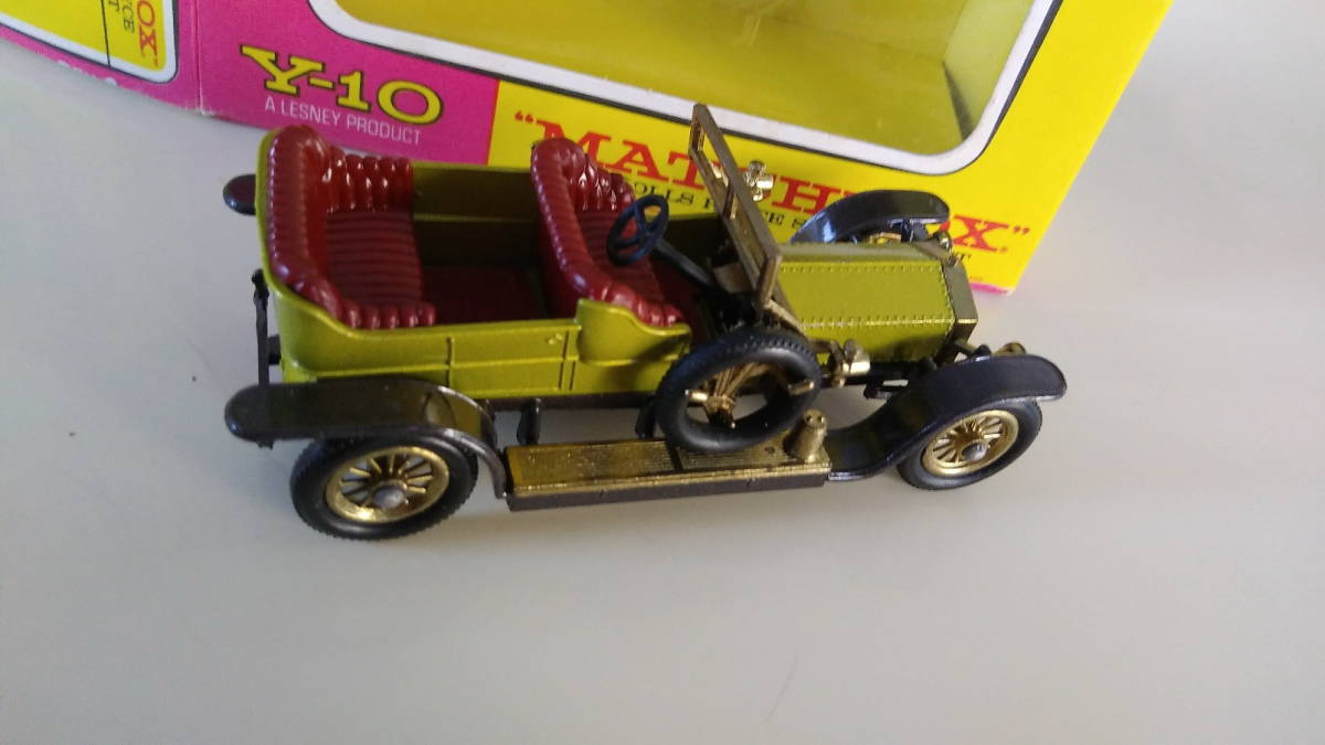 【美品】MATCHBOX SERIES Y-10 1906 ROLLS ROYCE SILVER GHOST ミニカー_画像4