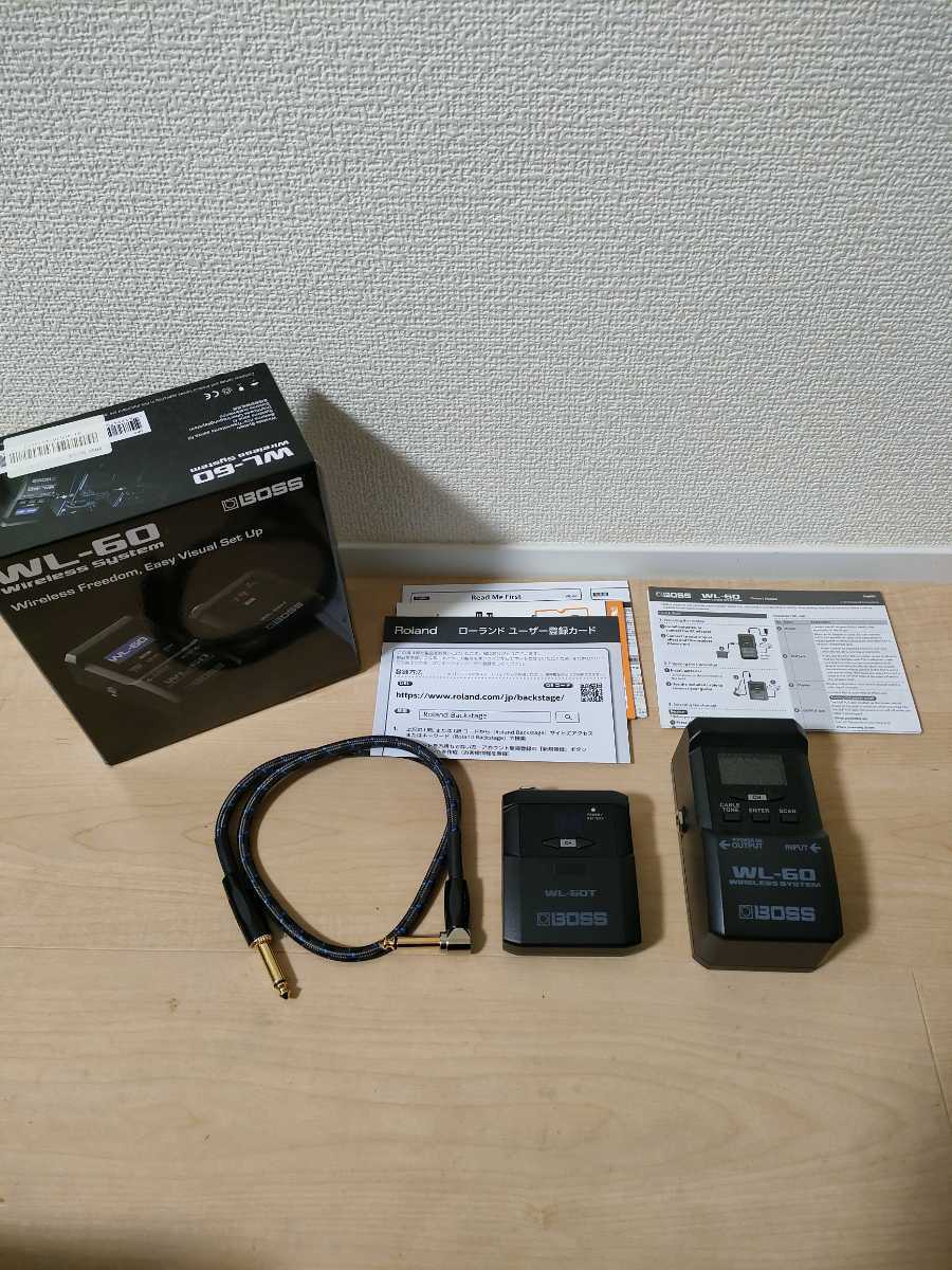 ヤフオク! - 【美品】BOSS WL-60(Wireless System) ワイヤ... ヤフオク! - 【美品】BOSS WL-60(Wireless System) ワイヤ...