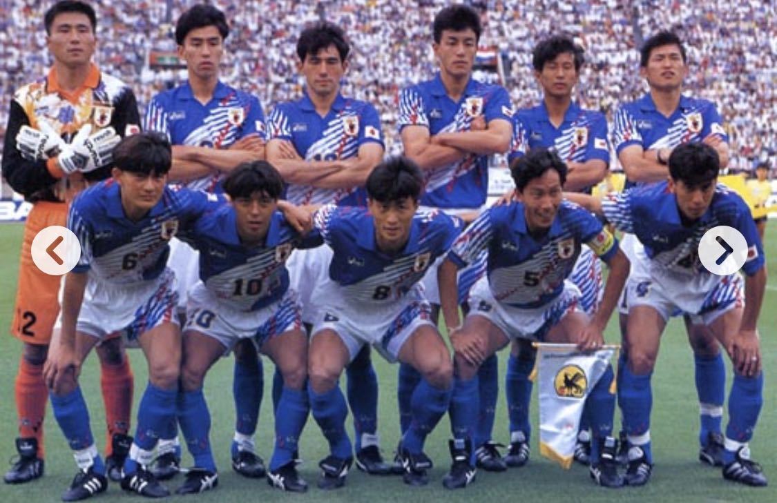 サッカー日本代表ユニフォーム ドーハモデル 1994-1995 サイズM ホーム