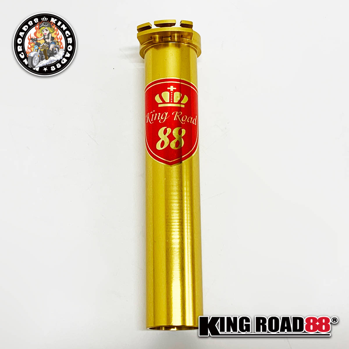 【全国送料無料！】新品 軽く 動く ハイスロットル『コールくん』/ 汎用 ☆ 22.2mm / KingRoad88 / アルミ / 軽い / アクセル / スロットル_画像4