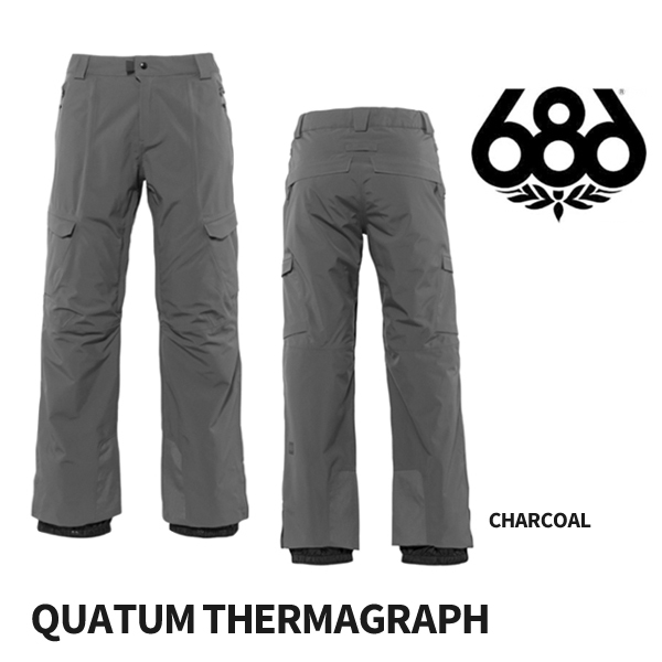 送料無料！☆25％OFF☆　21-22【 686 】 シックスエイトシックス 　QUANTUM THERMAGRAPH 　スノーボード　パンツ　正規品