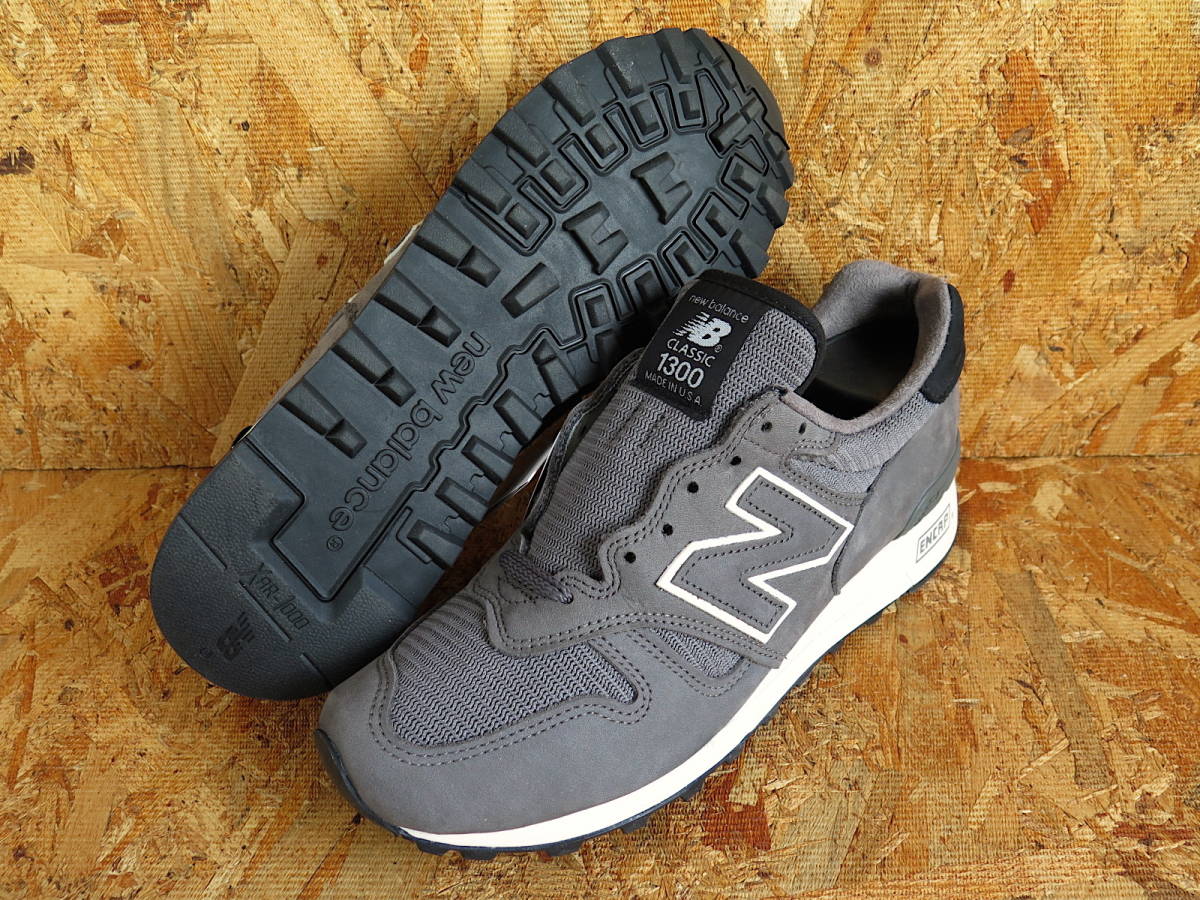 新品☆本物 26.5cm USA製 M1300DG ニューバランス New Balance US8.5 アメリカ製 GRAY M991 M992 M993 M990 M1400 復刻モデル オリジナル_画像3