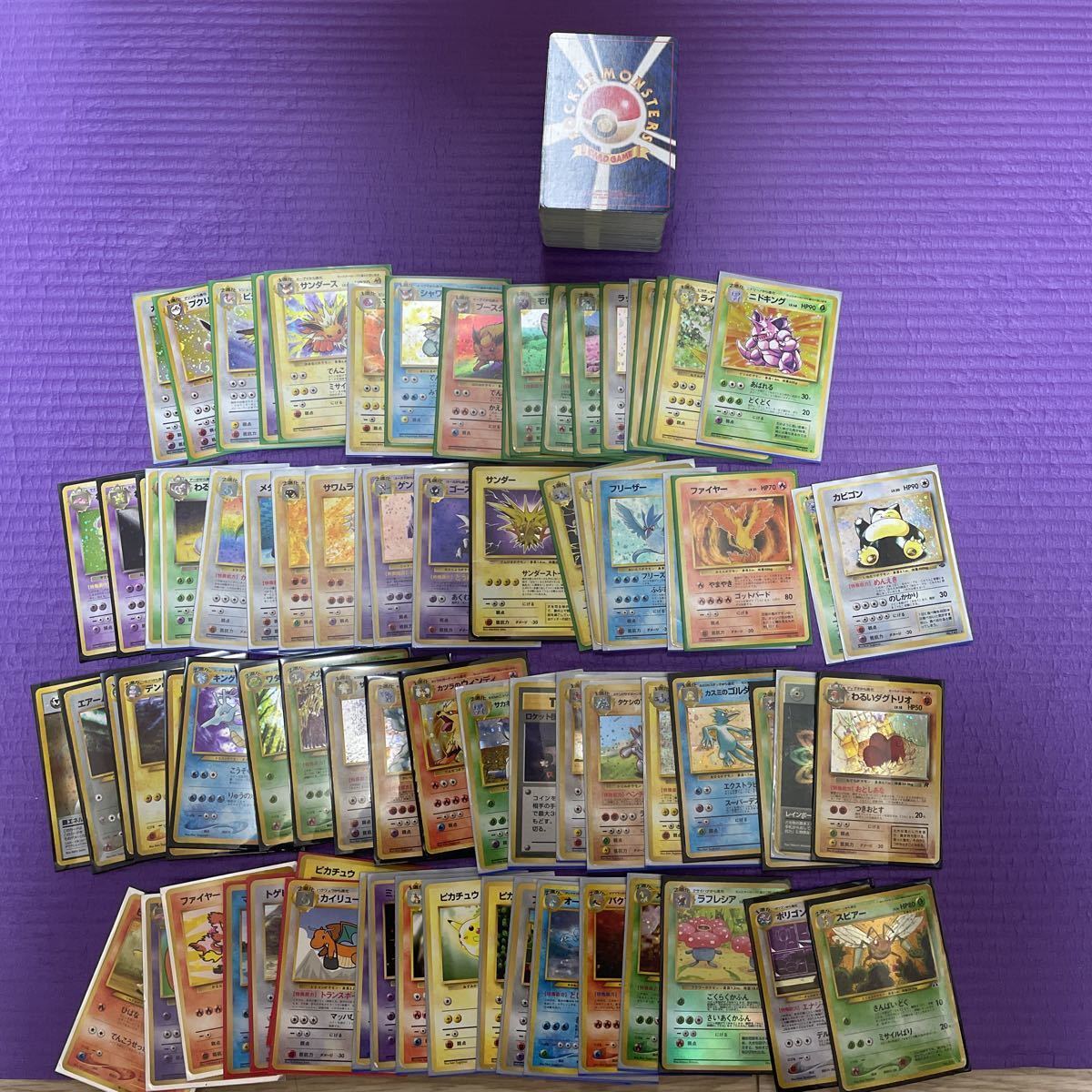 最大81%オフ! ポケモンカード 旧裏コレクション 引退まとめ売り ...