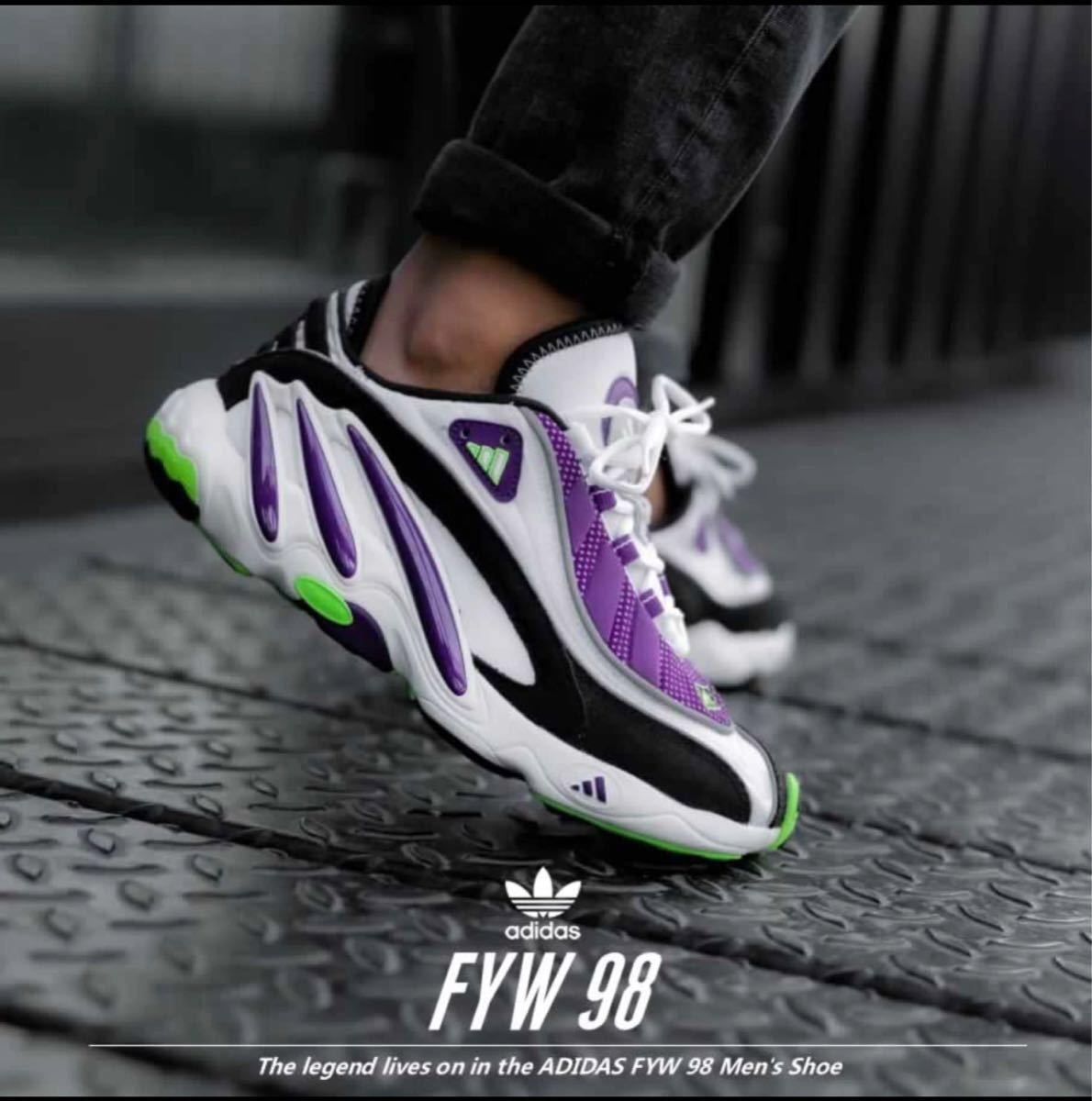 PayPayフリマ|adidas アディダス スニーカー FYW98 レアモデル レア ...
