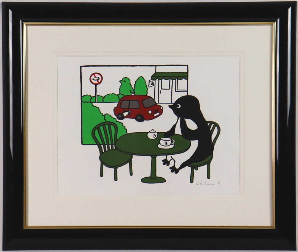 22最新作 坂崎千春 ペンギンの街 原画 一点物 Suicaのペンギンをデザイン かわいい イラストレーター その他 Www Cecop Gob Mx