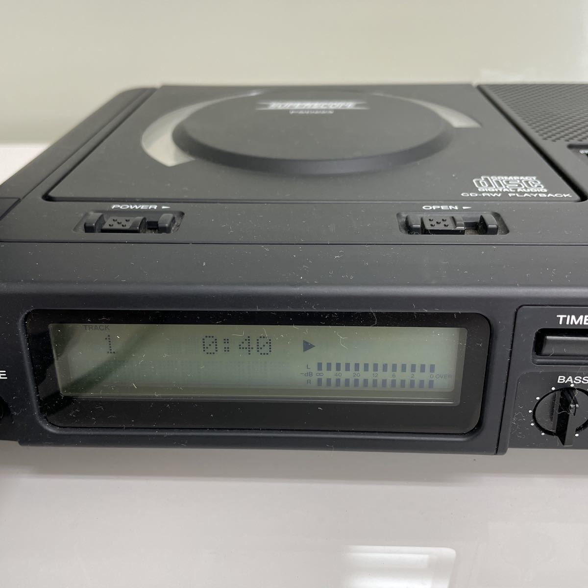 マランツ marantz SUPERSCOPE ポータブルCDプレーヤー PSD223-B マランツ marantz SUPERSCOPE ポータブルCDプレーヤー PSD223-B