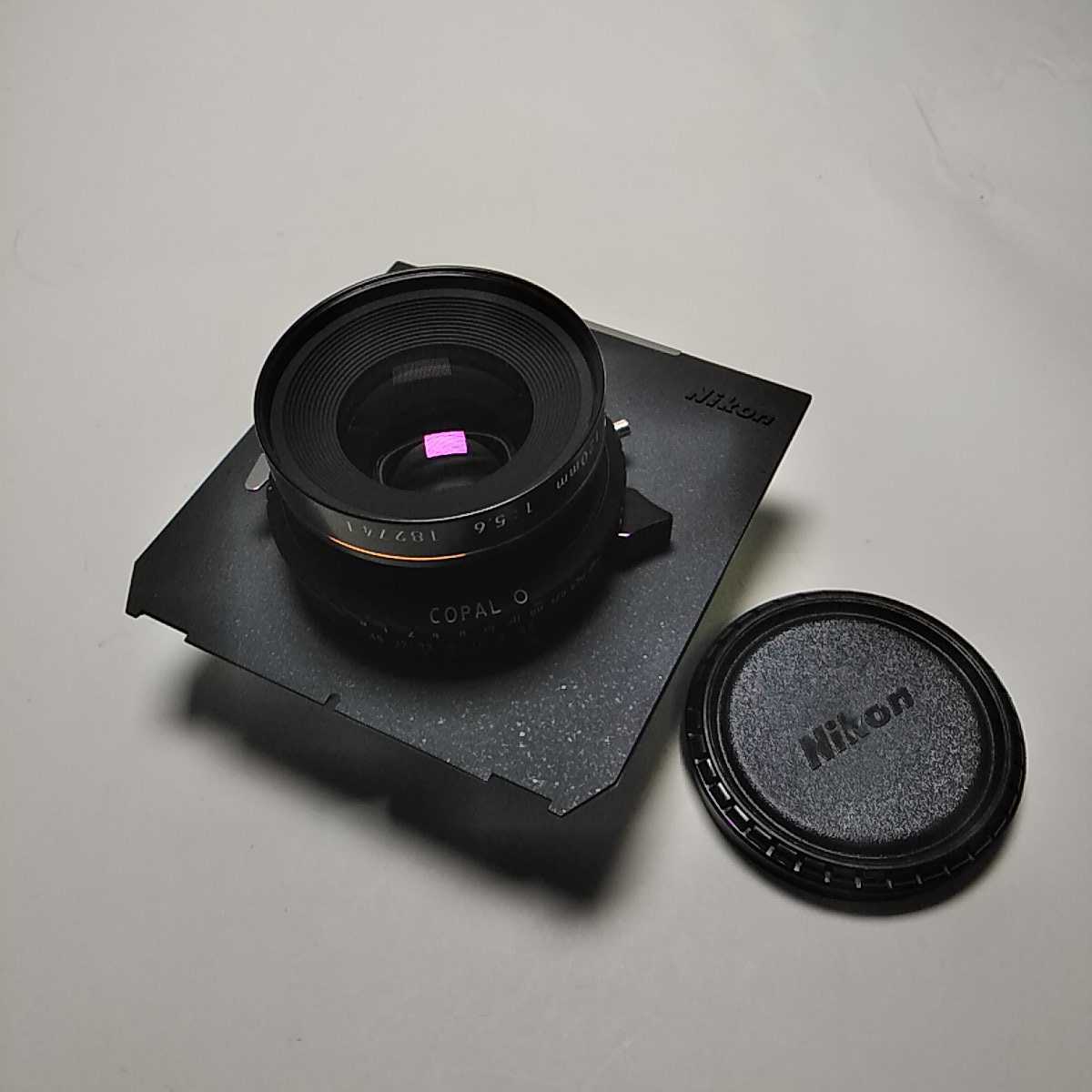 注目ブランドのギフト ニッコールAM ED120mmF5.6S（シャッターNo.0付）　大判レンズ 大判、中判カメラ用
