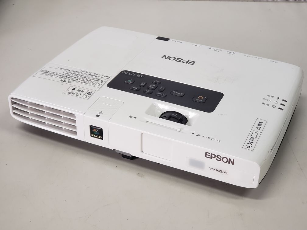メーカー直送】 現状品 投影動作確認済 EB-1776W プロジェクター LCD 【上品】 EPSON 現状品 投影動作確認済 EB-1776W プロジェクター LCD プロジェクター