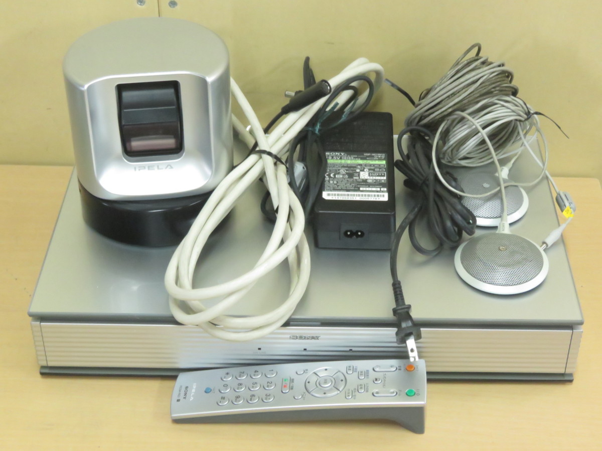[ジャンク] SONY IPELA ビデオ会議システム PCS-PG50 カメラ付き (2)_画像1