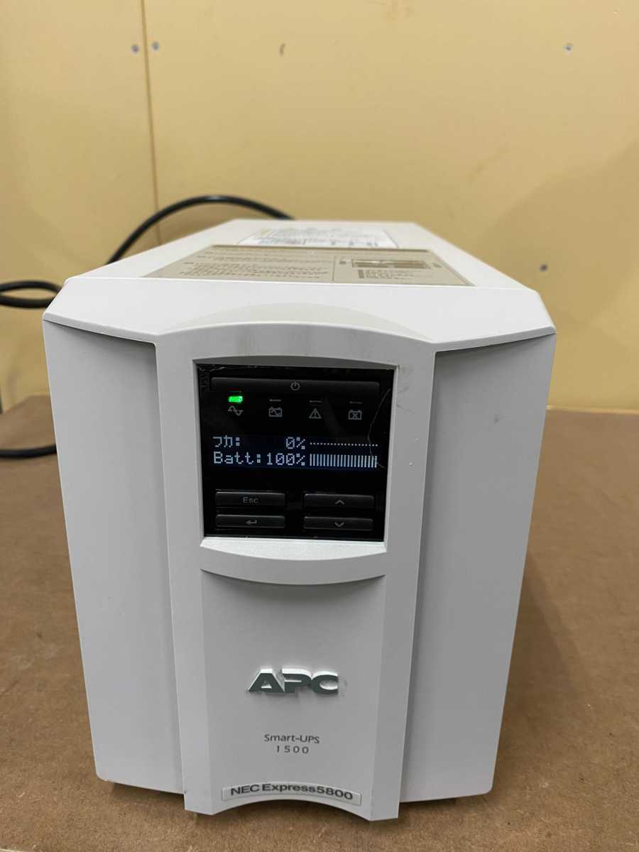 ついに再販開始！】 新品 APC Smart-UPS 1500VA 100V SRT1500XLJ aob