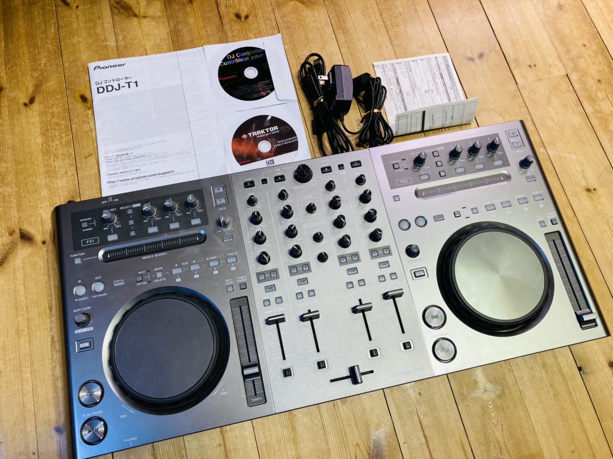 美品】Pioneer DDJ-T1 PCDJコントローラー TRAKTOR PIONEER DDJ-T1