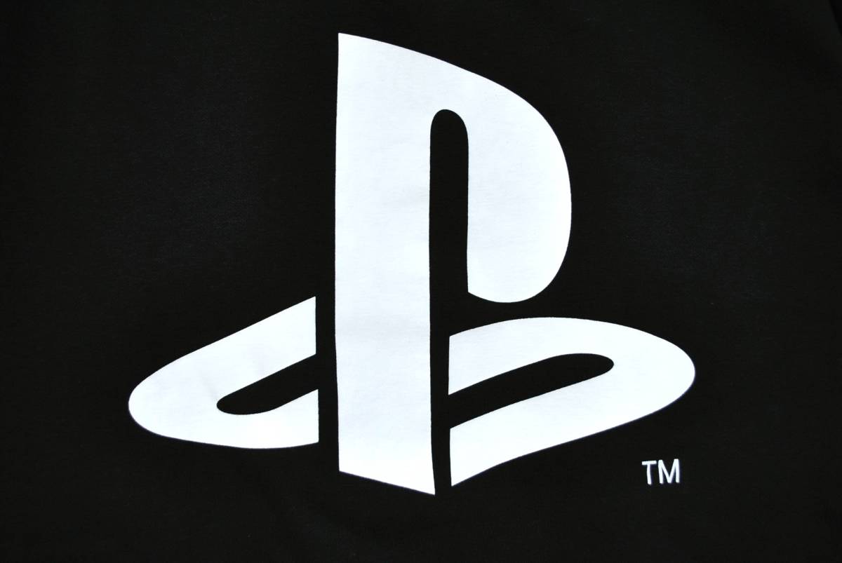 【H＆M】エイチアンドエム プレステパーカー PlayStation 黒 L プレイステーション 美品_画像5