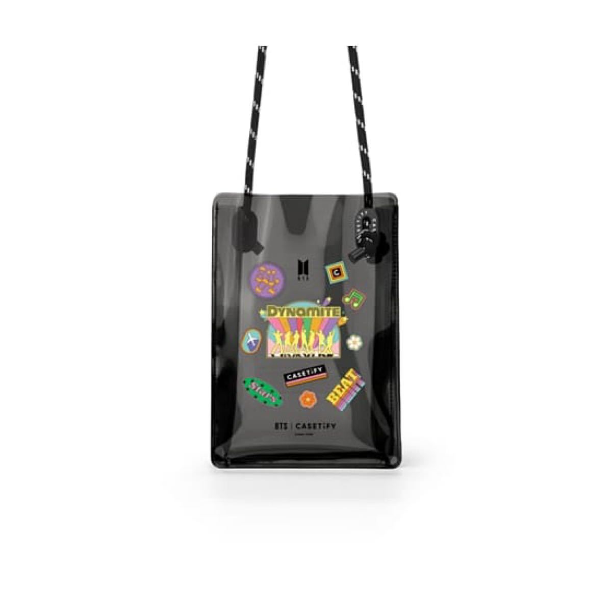 BTS I Dynamite Sticker Sling Bag (BLACK) /Casetify | contifarma.pe