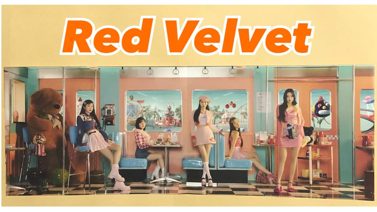 Red Velvet アイリン アイリーン スルギ ウェンディ ジョイ イェリ SMCU SMTOWN ver 折り畳み ポスター Folded Poster トレカ_画像1