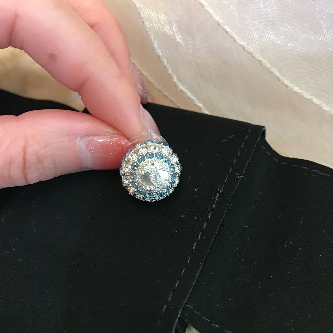☆美品☆CHANEL ピアス 19c ココマーク ラインストーン | laninternet