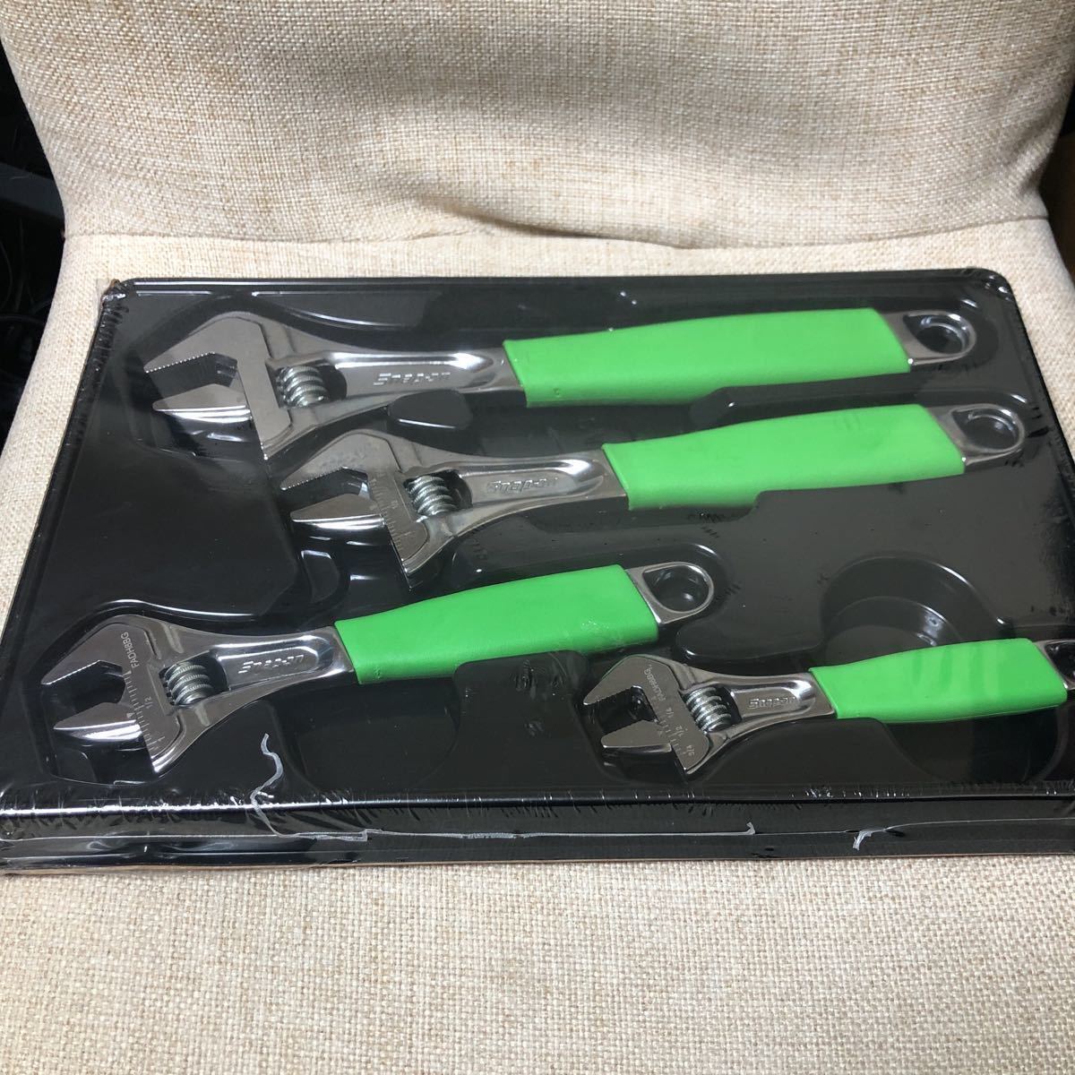 新品 スナップオン アジャスタブル モンキーレンチ フランクドライブ