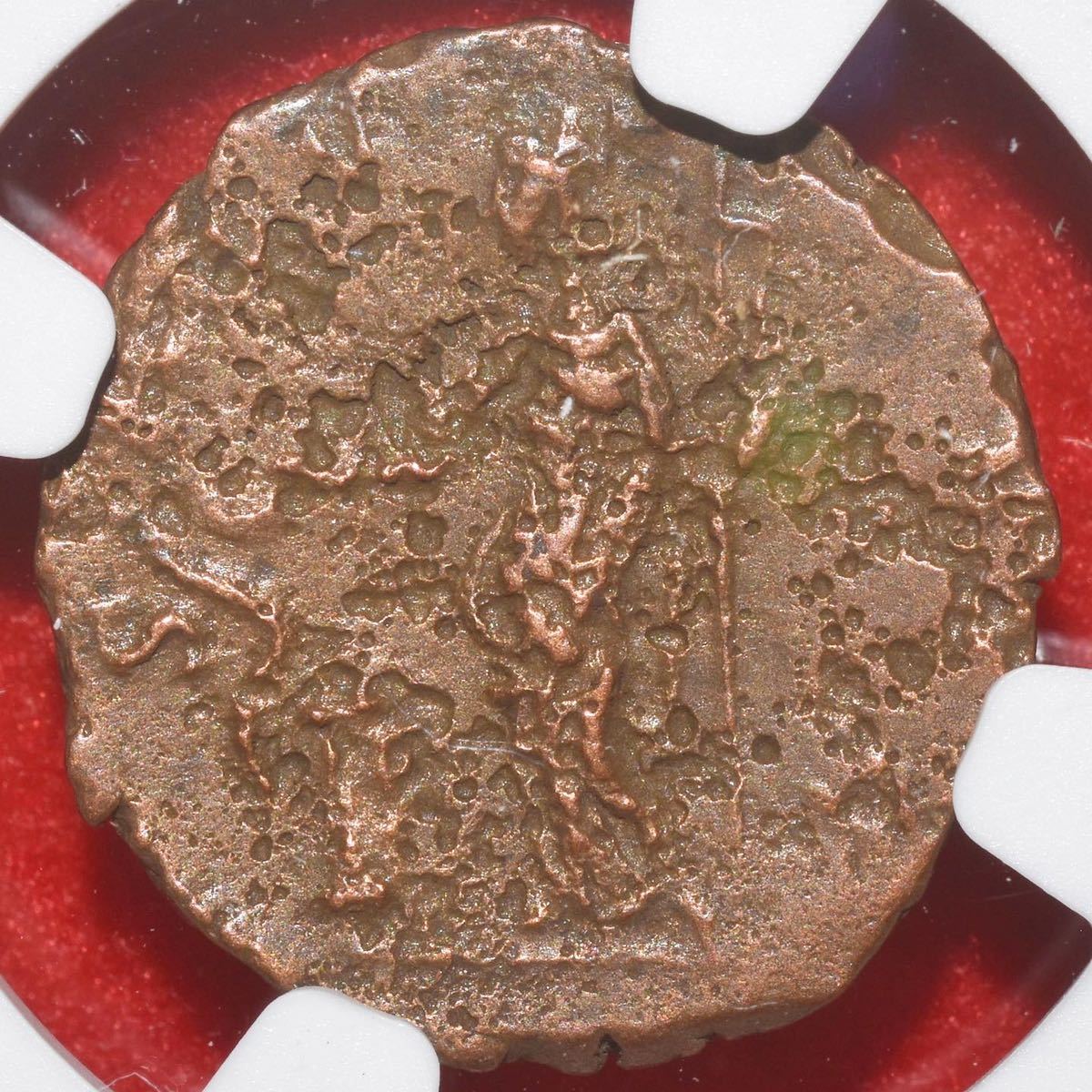 真正保証】3世紀ガリア帝国 アントニニアヌス劣銀貨 ウィクトリヌス帝