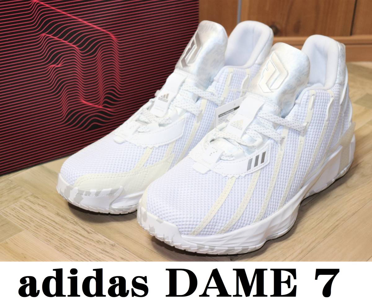 特価即決【新品】 adidas ★ DAME 7 (US8/26cm) ★ アディダス デイム7 ダミアンリラード FY2795 バスケットボールシューズ 箱付き