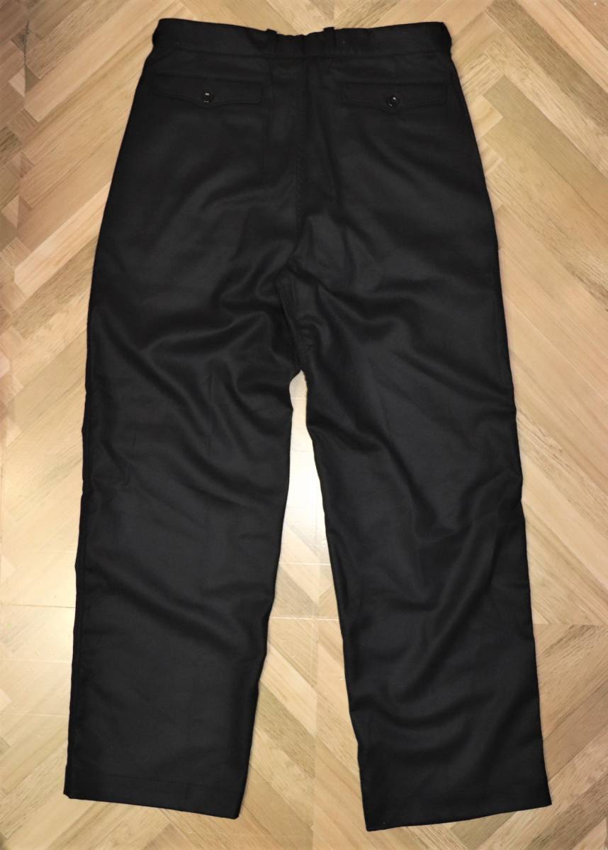 超激安低価】 新品 nanamica ナナミカ ウール ワイドパンツ 32 定価