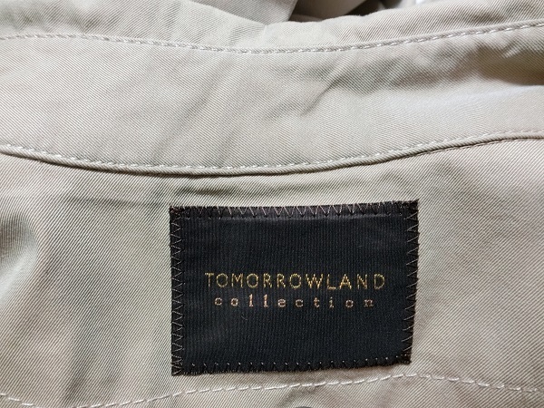 TOMORROWLAND COLLECTION Tomorrowland collection olmetex liner attaching trench coat khaki beige 36