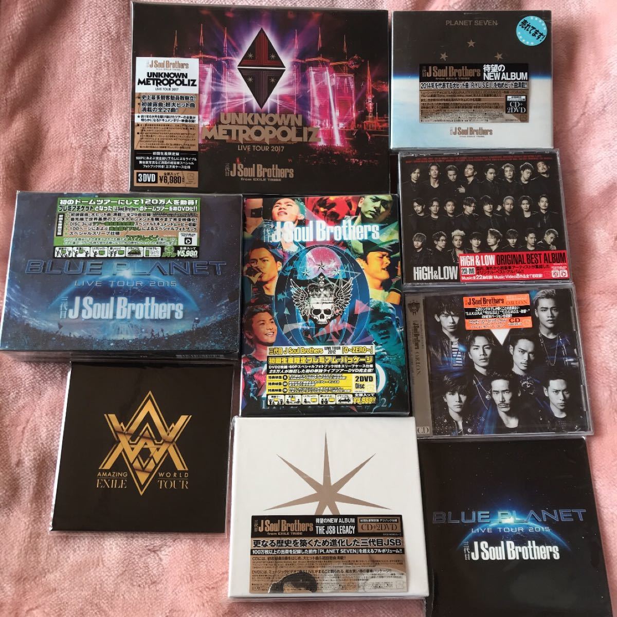 N◇三代目JSB CD＋DVDまとめ売り