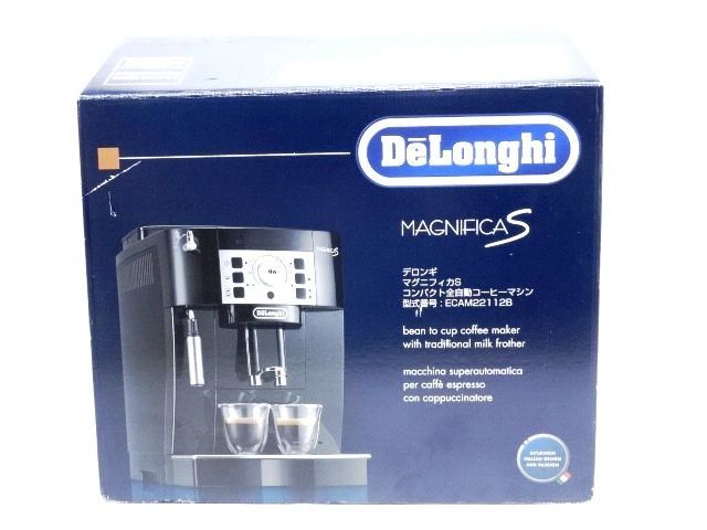 106【未使用】DeLonghi/デロンギ マグニフィカS 全自動コーヒーマシン