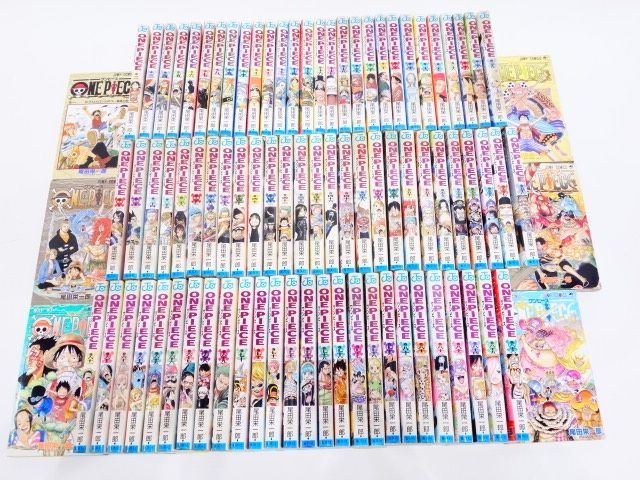 005 One Piece ワンピース 1 87巻 セット コミック 尾田栄一郎 少年 売買されたオークション情報 Yahooの商品情報をアーカイブ公開 オークファン Aucfan Com