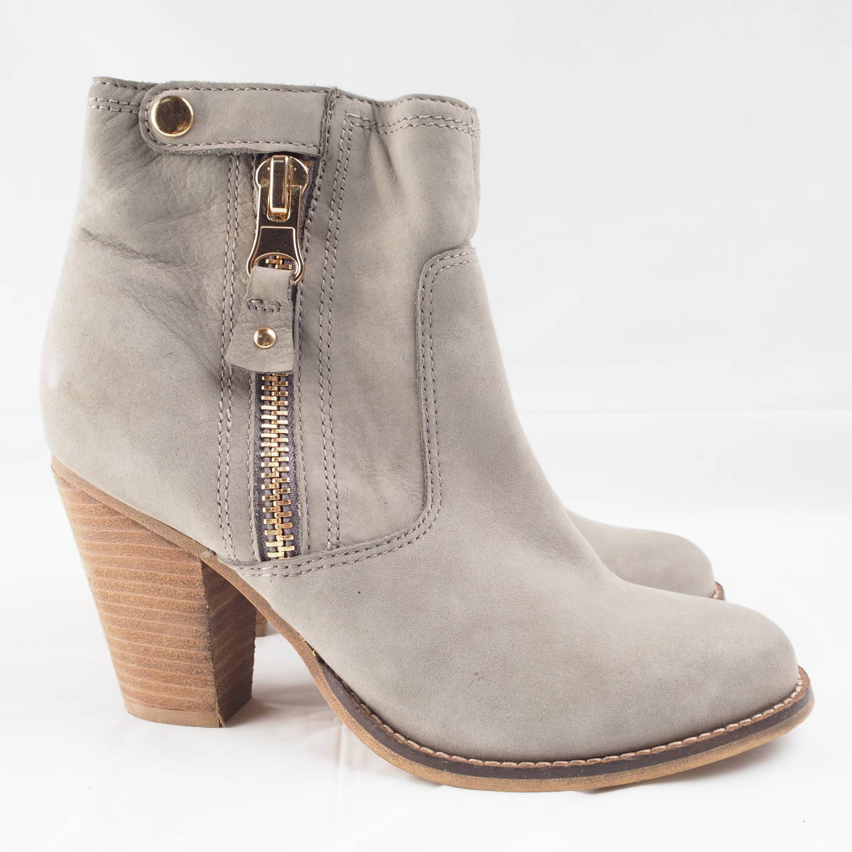 EB0583*ALDO*アルド*レディースショートブーツ*7-24cm*グレー*_画像5