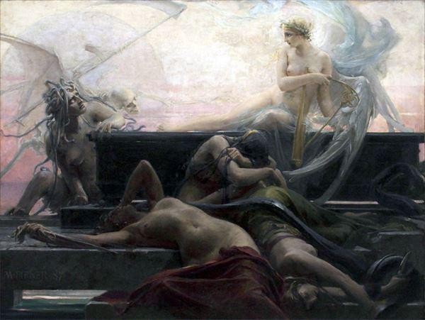 油絵 Maximilian Pirner_終末 ma2288 | transparencia.coronango.gob.mx