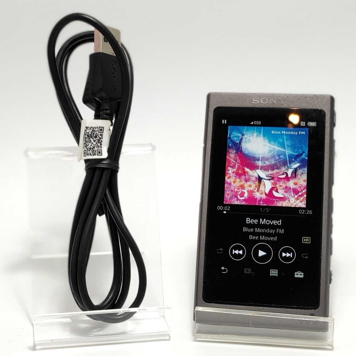 5014732【正常動作品】SONY NW-A45 WALKMAN 16GB グレイッシュブラック