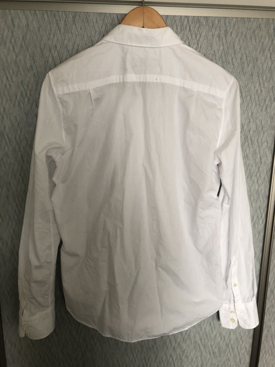 DRESS CAMP 長袖シャツ 46ドレスシャツ 白シャツ ボタンダウンシャツ ドレスキャンプ_画像2