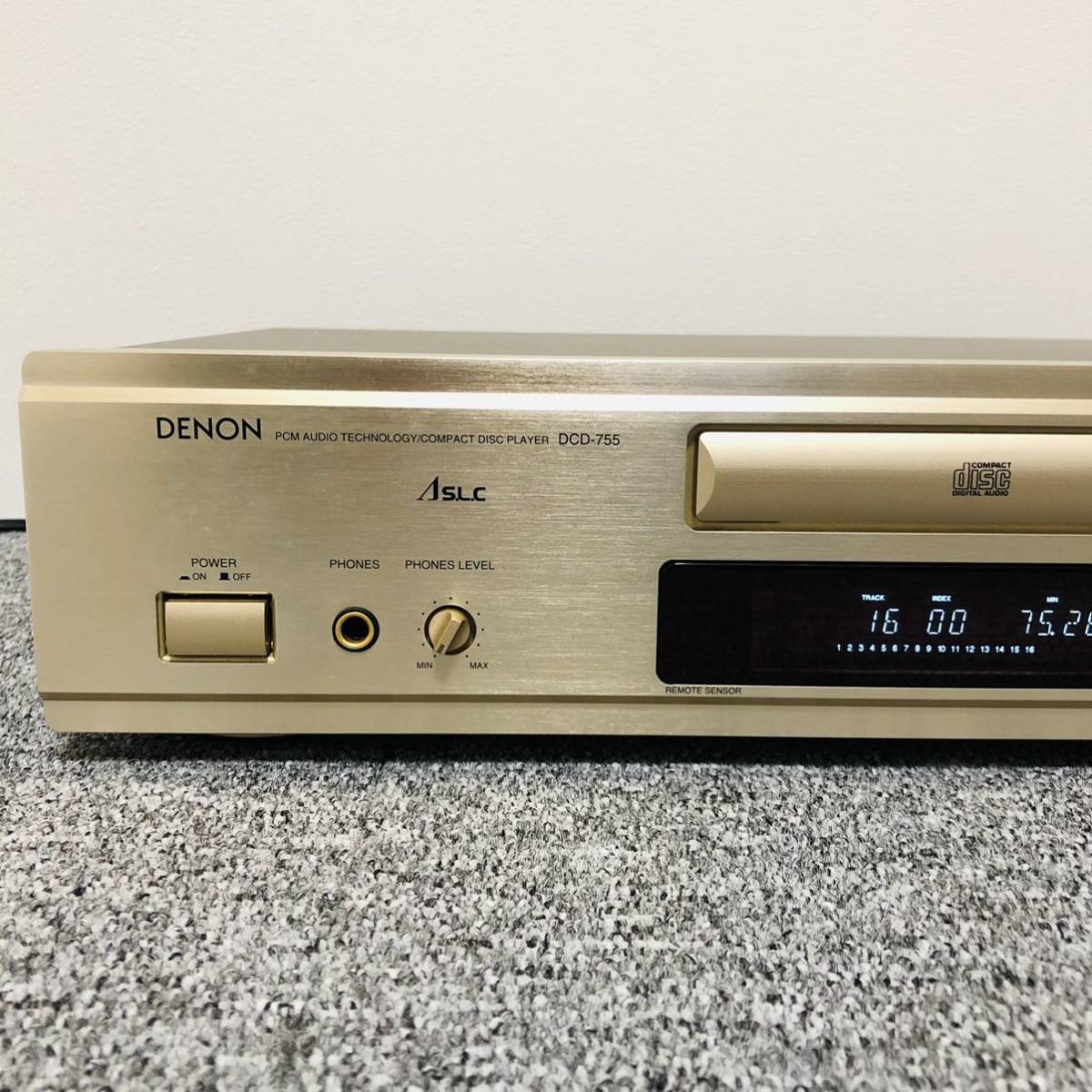 熱い販売 大人のギフト DENON DCD-755RE、新ピックアップ、新リモコン