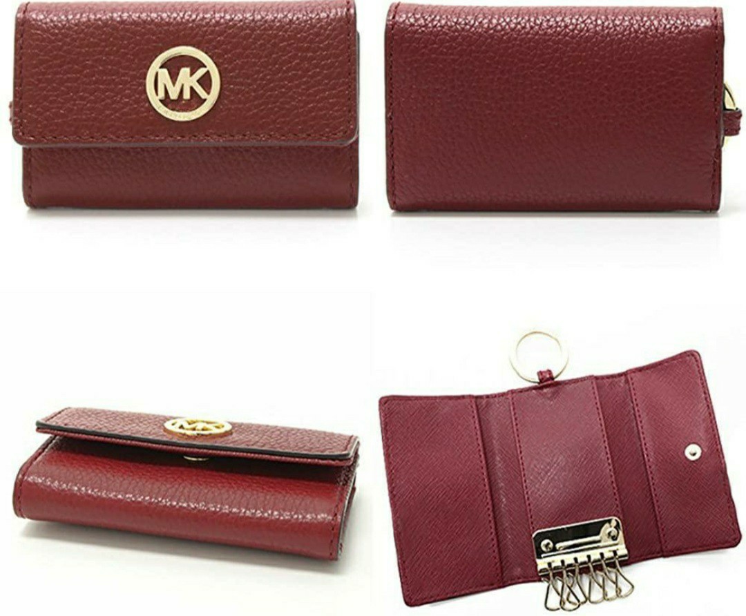 今季一番 最新モデル MICHAEL KORS コインケース キーケース レッド