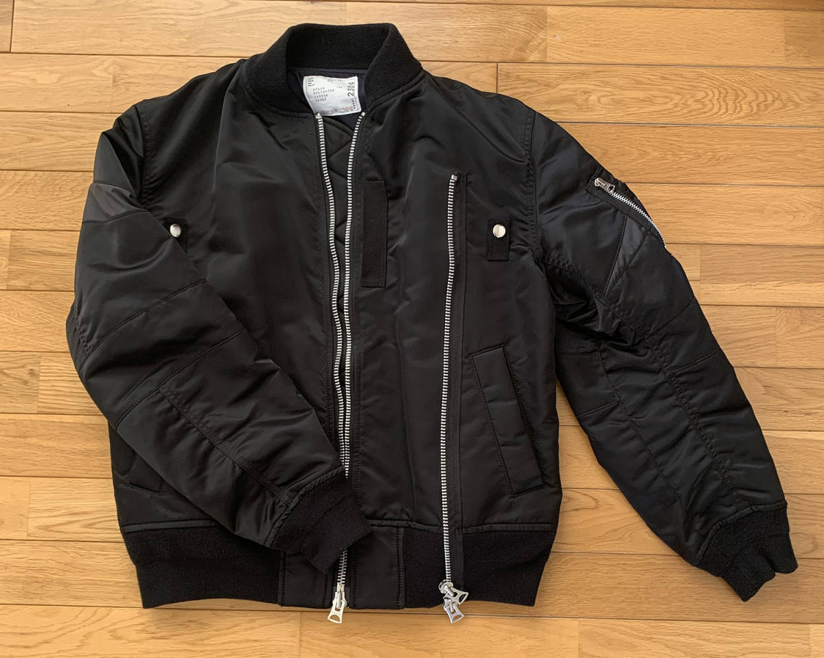 Yahoo!オークション - sacai/サカイ 20SS MA-1 BOMBER JACKET Yahoo!オークション - sacai/サカイ 20SS MA-1 BOMBER JACKET