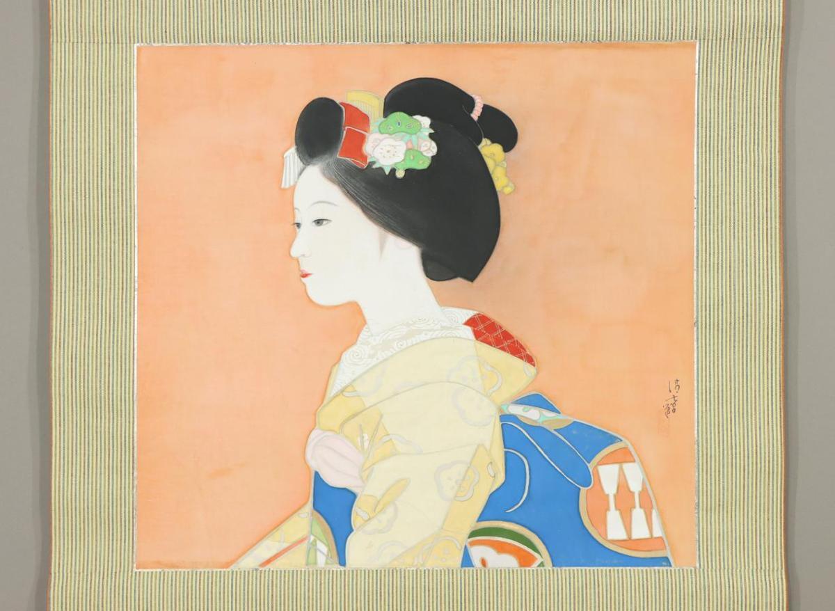 Yahoo!オークション - 【不明】 中川清七呂 美人画 日本画 肉筆 Yahoo!オークション - 【不明】 中川清七呂 美人画 日本画 肉筆