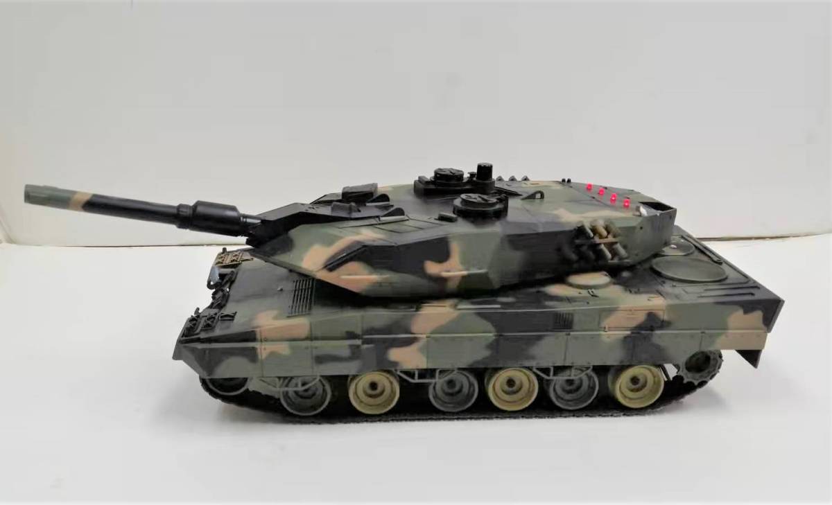 1/24サイズ戦車ラジコン ドイツ レオパルド BB弾発射 赤外線対戦 1/24サイズ戦車ラジコン ドイツ レオパルド BB弾発射 赤外線対戦