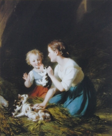 Fritz Zuber-Buhler、The granary loft、希少画集より、新品額装付 、iafa_画像1